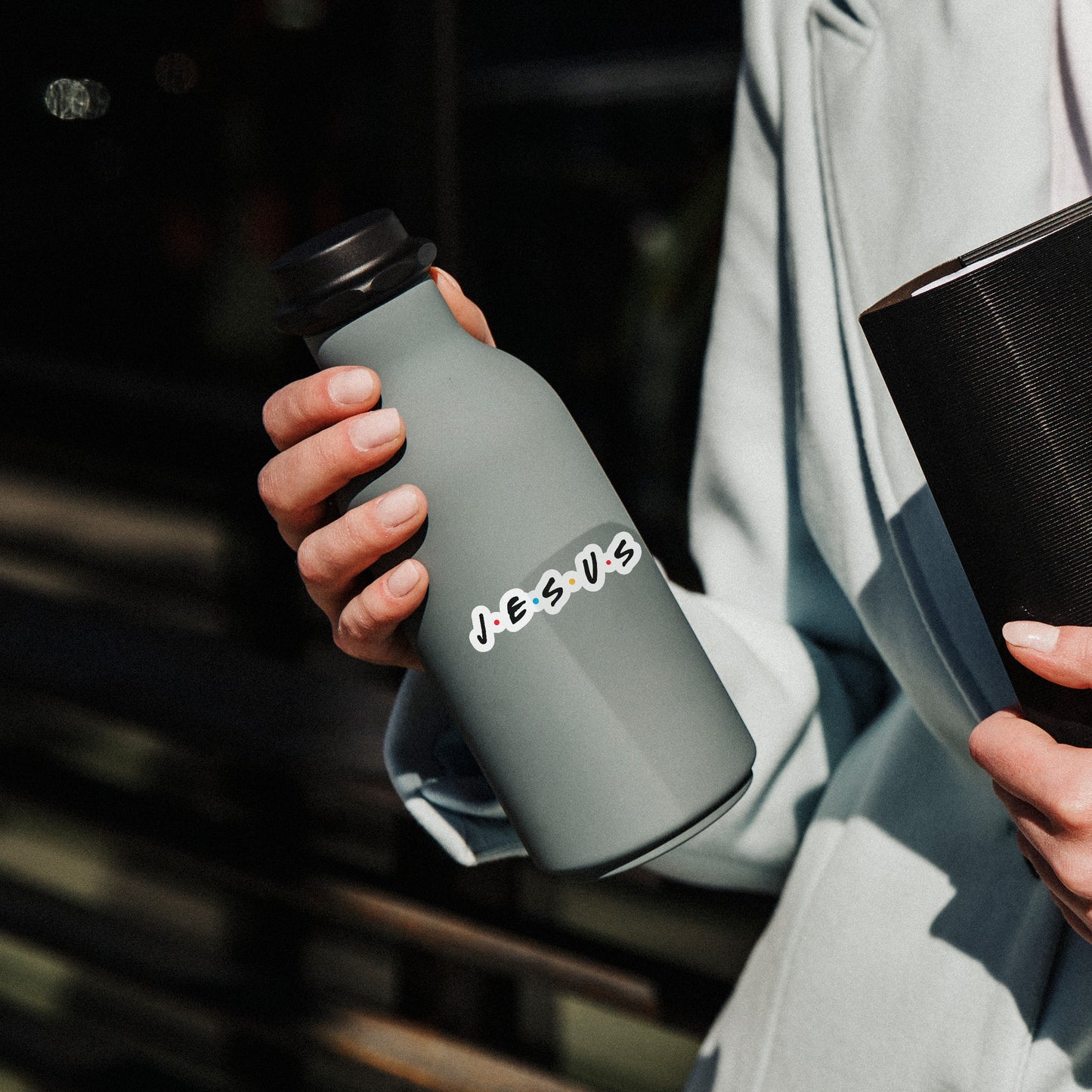 Jesus "Friends" Parody Sticker