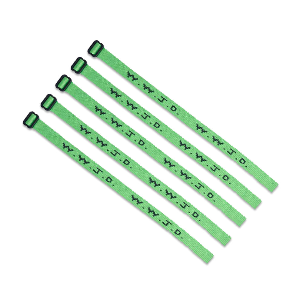 5 Pack WWJD Bracelets