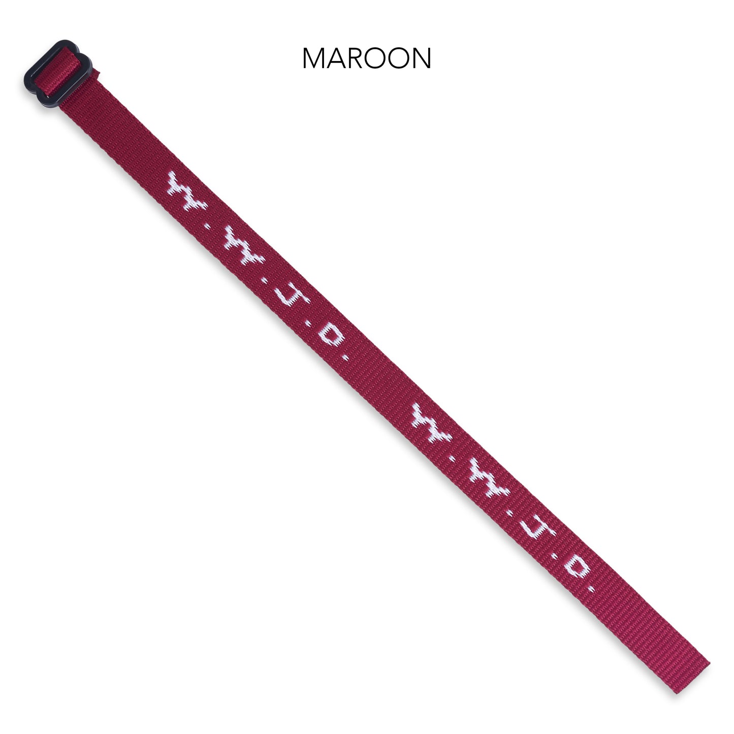 Individual WWJD Bracelets - Mix and Match Colors