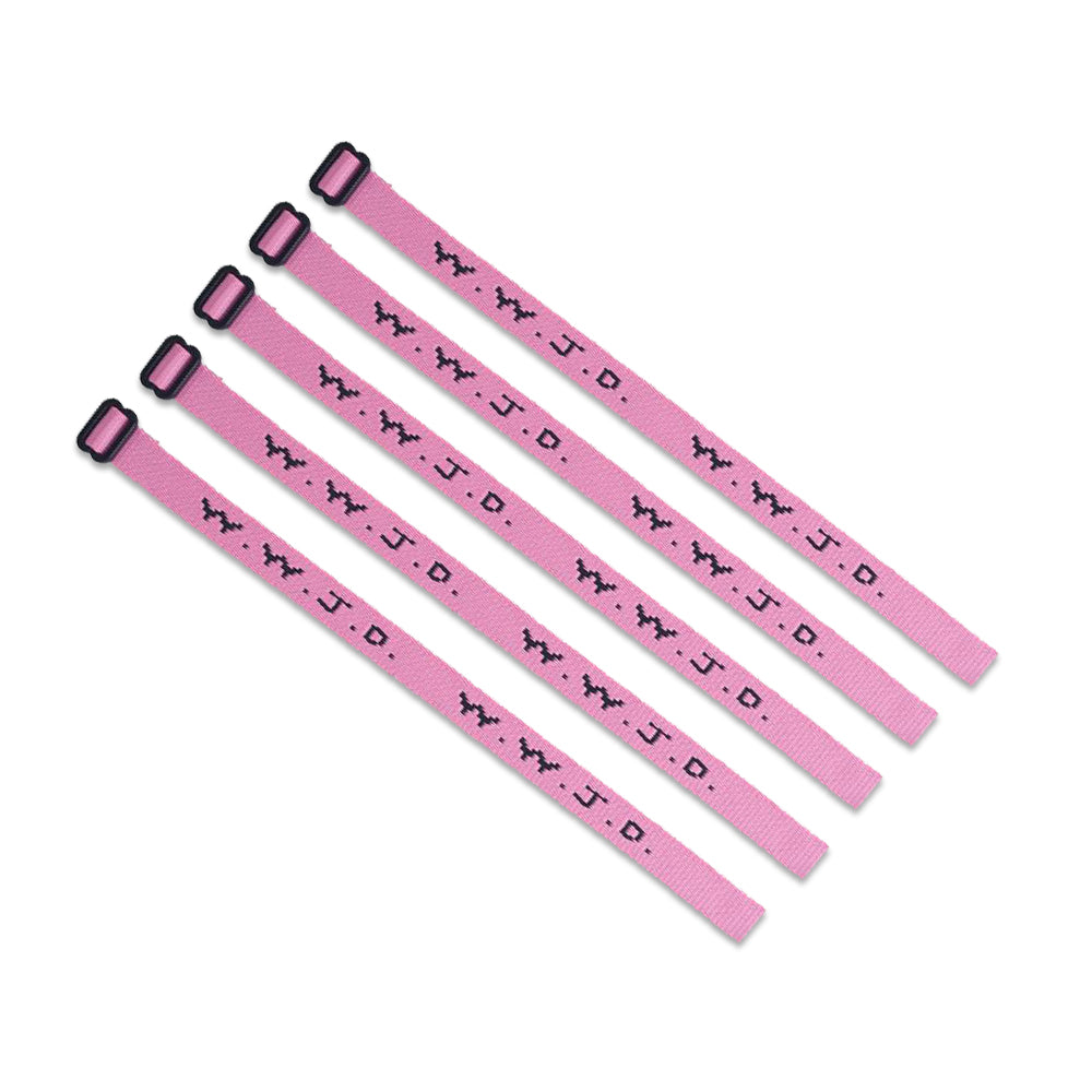 5 Pack WWJD Bracelets