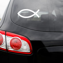Load image into Gallery viewer, Jesus Fish Symbol Vinyl Transfer Decal