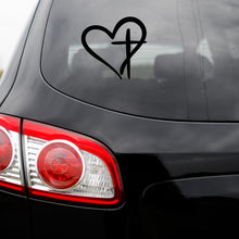 Load image into Gallery viewer, Love The Cross Vinyl Transfer Decal
