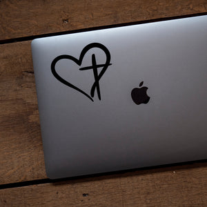 Love The Cross Vinyl Transfer Decal