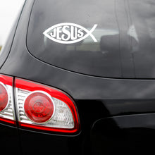 Load image into Gallery viewer, Jesus Fish Vinyl Transfer Decal