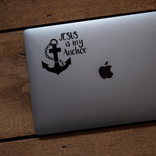 Load image into Gallery viewer, Jesus Is My Anchor Vinyl Transfer Decal