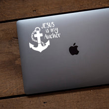 Load image into Gallery viewer, Jesus Is My Anchor Vinyl Transfer Decal