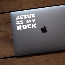 Load image into Gallery viewer, Jesus Is My Rock Vinyl Transfer Decal