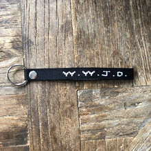 Load image into Gallery viewer, WWJD Keychain